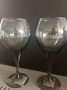 Personalized Engraved Glassware